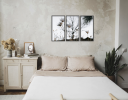 Stragglers | Triptych | Fine Art Print | Photography by Jess Ansik. Item composed of canvas and aluminum in boho or country & farmhouse style