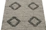 Rug & Kilim’s Contemporary Scatter Rug with White and Gray | Area Rug in Rugs by Rug and Kilim. Item made of wool