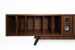 Speaker Console II | Media Console in Storage by Michael Maximo | Michael Maximo Furniture & Design Studio in Austin. Item composed of walnut