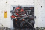 Rebird rose by MrKas | Street Murals by MrKas
