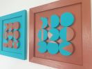 Geometric wooden wall art.3d wall art, Wooden apartments, | Sculptures by Sarmal Design. Item made of wood works with boho & minimalism style