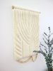 Lines and Curvy - wall hangings | Macrame Wall Hanging in Wall Hangings by Andie Solar | Myra and Jean. Item composed of fabric