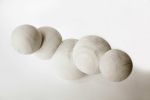Boule #2 | Sculptures by Nadine Hajjar Studio. Item composed of walnut compatible with minimalism and contemporary style