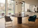 Dining Table Rosso Levanto Marble | Tables by Babil Stone. Item made of stone works with minimalism & art deco style