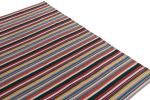 1950s Vintage chaput Kilim rug in Multicolor Stripe Patterns | Area Rug in Rugs by Rug and Kilim