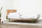 Prism Platform Bed | Beds & Accessories by Wake the Tree Furniture Co. Item composed of wood and metal in minimalism or mid century modern style