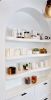 Floating Plaster Shelves | Shelving in Storage by Mahina Studio Arts. Item composed of wood compatible with boho and coastal style