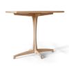 Ash Plume Side Table, Contemporary Pedestal End Table | Tables by Arid. Item composed of wood in minimalism or contemporary style