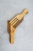 Walnut Wood 2-Piece Salad Serving Set | Serving Utensil in Utensils by Creating Comfort Lab. Item made of walnut