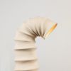 Rakis Lite Table Lamp - White Sculptural Desk Lamp | Lamps by Catalin Filip. Item composed of ceramic in contemporary or eclectic & maximalism style