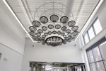 Library Commission | Public Sculptures by Virginia Kistler | Dayton Metro Library - Northwest Branch in Dayton. Item composed of steel