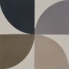 HYDRANGEA (mid-century) | Tiles by Emma Gardner Design, LLC. Item composed of cement