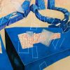 Roadsters Encapsulated-blue | Drawings by Elvira Dayel. Item composed of paper
