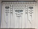 160×130 cm Boho Macrame Wall Hanging with Tassels | Tapestry in Wall Hangings by Sarmal Design. Item made of cotton compatible with boho and minimalism style