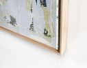 "Small Gray Texture" Original Painting | Oil And Acrylic Painting in Paintings by Jessalin Beutler. Item made of canvas compatible with contemporary style