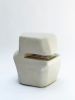 White Boulder Side Table | Tables by Elias Furniture. Item made of oak wood
