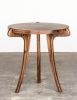 Wood Sabre-Leg Side Table from Costantini, Uccello | Tables by Costantini Designñ. Item composed of wood