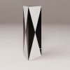 "Polimelus" Vase in Black Marquina and White Carrara marble | Vases & Vessels by Carcino Design. Item made of marble works with contemporary style