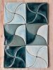 Grand Wave 3x6 Ceramic Tile (SQFT) | Tiles by Lea Nigel Studios. Item made of ceramic works with boho & mid century modern style