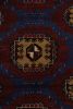 Rug & Kilim's Baluch Tribal Rug in Blue with Red & Beige | Area Rug in Rugs by Rug and Kilim