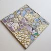 Watercolor and Gold-Foiling Painting on Wood Panel - 02 | Watercolor Painting in Paintings by Apoorva Kasaraneni. Item made of wood with synthetic