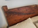 Live Edge Solid Black Walnut California King Size Bed | Bed Frame in Beds & Accessories by Closed Loop Woodworks. Item made of walnut