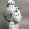 Mindfulness IV | Sculptures by Jenny Chan. Item made of ceramic