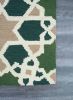 Bespoke Hooked Rug | Area Rug in Rugs by MEEM RUGS. Item composed of cotton compatible with mid century modern and contemporary style