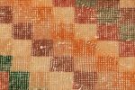 Vintage Zeki Müren Rug with Polychromatic Diamond Geometric | Area Rug in Rugs by Rug and Kilim
