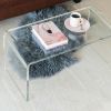 Acrylic coffee table 48" x 18" x 18" made of .750" Acrylic | Tables by PlasticMart. Item in minimalism or mid century modern style