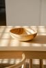 Hand-carved Large Ash Wood Bowl | Serving Bowl in Serveware by Creating Comfort Lab. Item composed of wood