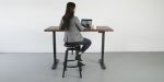 Sit Stand Custom desk | Tables by ANAZAO INC.. Item made of wood