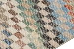 Vintage Zeki Müren Rug in Polychromatic Geometric Patterns | Area Rug in Rugs by Rug and Kilim