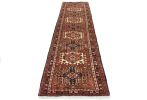 Vintage Rusty Red Geometric 2'5X9'5 Karajeh Persian Runner R | Runner Rug in Rugs by Magic Rugs. Item composed of cotton in traditional style