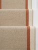 Handwoven Woolen Runner Rug | Rugs by Evergreen Carpets. Item composed of wool in boho or minimalism style