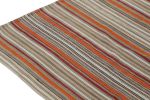 Vintage Shahsavan Persian Jajim Kilim in Polychromatic | Area Rug in Rugs by Rug and Kilim