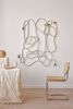 Metamorphosis #1 | Wall Sculpture in Wall Hangings by Versh Gallery. Item made of cotton works with minimalism & japandi style
