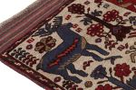 Rug & Kilim’s Persian Barjasta style rug in Beige with Red | Area Rug in Rugs by Rug and Kilim