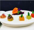 Sculpt Large Plate | Dinnerware by Tina Frey | Four Seasons Resort Palm Beach in Palm Beach. Item composed of stoneware