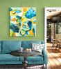Fresh | Oil And Acrylic Painting in Paintings by Cristina Dalla Valentina. Item composed of canvas in contemporary style