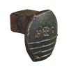 Railroad Spike Kitchen Cabinet Drawer Pull 1" | Hardware by RailroadWare Lighting Hardware & Gifts. Item composed of steel compatible with industrial style