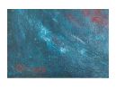 Somewhere in the Universe | Oil And Acrylic Painting in Paintings by Claire Szegvary. Item made of canvas works with boho & minimalism style