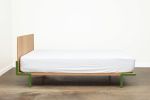 Prism Platform Bed | Beds & Accessories by Wake the Tree Furniture Co. Item composed of wood and metal in minimalism or mid century modern style