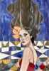 EGO - HAND MADE GLASS MOSAIC ARTWORK | Art & Wall Decor by artisticmosaicdesigns. Item composed of glass in art deco style
