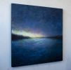 Night Swimming 2 | Oil And Acrylic Painting in Paintings by Victoria Veedell. Item made of canvas & synthetic