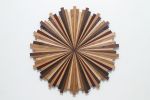 Starburst Natural #3, wood wall art 32" Dia | Wall Sculpture in Wall Hangings by Craig Forget. Item made of oak wood