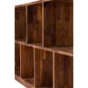 Modern walnut shelving. low, open, natural oil finish | Storage by Modwerks Furniture Design. Item made of walnut works with mid century modern & modern style