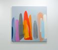 Partygoer | Oil And Acrylic Painting in Paintings by Claire Desjardins. Item composed of canvas