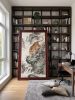 Hand-Painted Silk Gongbi Tiger Mountain Landscape Wall Art | Oil And Acrylic Painting in Paintings by Dynasty Artisan. Item composed of wood and fabric in contemporary or eclectic & maximalism style