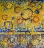 Spores #6 - Diptych | Mixed Media by Joanie Gagnon San Chirico Studio. Item made of canvas